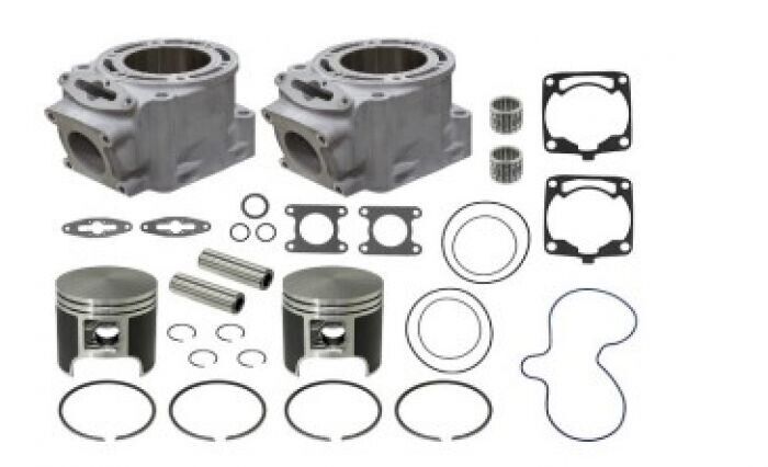 POLARIS AXYS INDY, RMK, SWITCHBACK 600 SP1 CYLINDER PISTONS, GASKETS 3022663