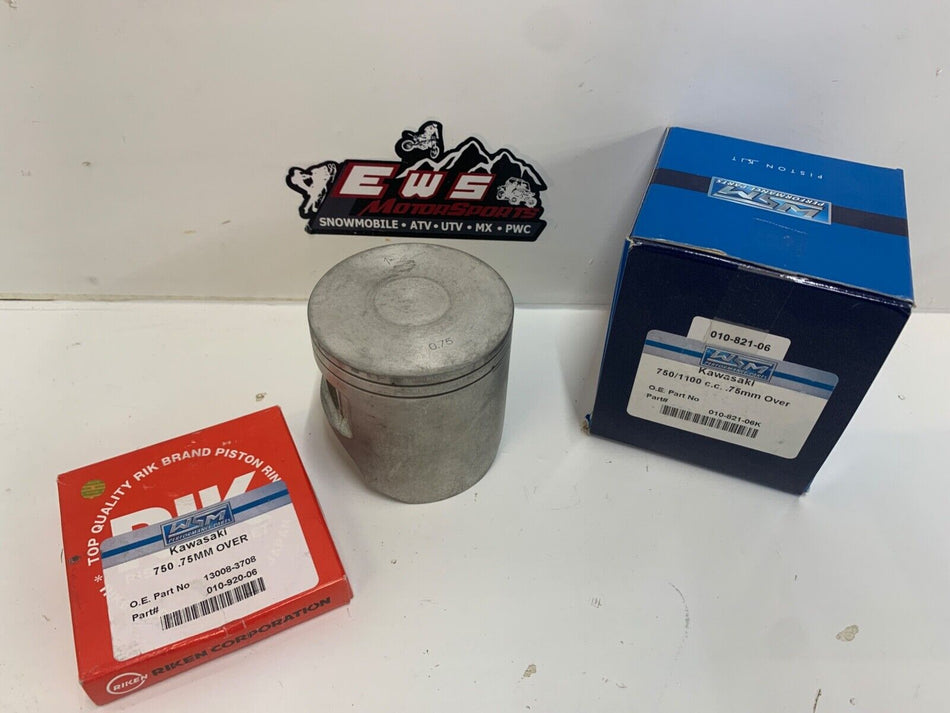 KAWASAKI 750/1100 WSM PISTON .75MM OVERSIZE BIG PIN 010-821-06K