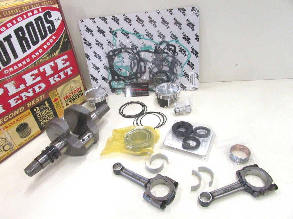 KAWASAKI TERYX/BRUTE FORCE 750 ENGINE REBUILD CRANKSHAFT, PISTONS, 2005-2011