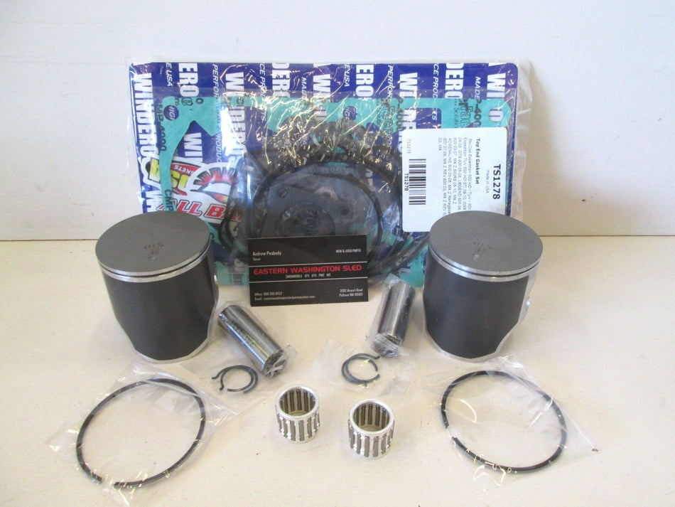 ARCTIC CAT M8, F8, CROSSFIRE 800 SPI PISTONS, GASKETS, BEARINGS 2007-2009