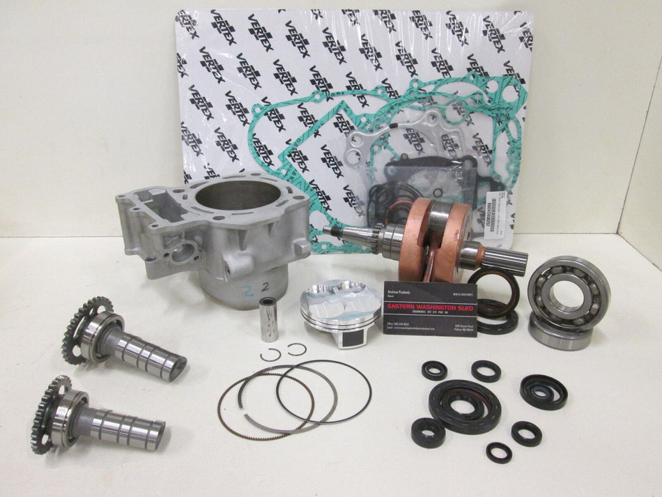 YAMAHA YZ 450F 500CC BIG BORE/STROKER ENGINE REBUILD KIT WITH STAGE 1 CAMS 06-09