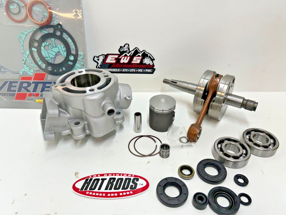 KAWASAKI KX 65 ENGINE KIT CRANKSHAFT, VERTEX PISTON, CYLINDER, GAKSETS 2000-2005