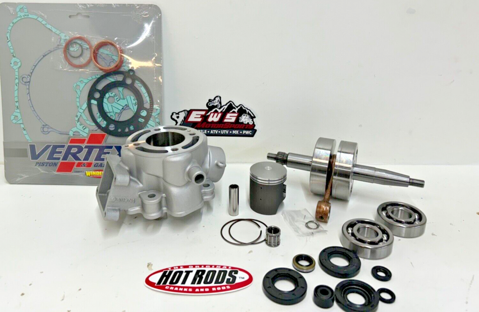 KAWASAKI KX 65 ENGINE KIT CRANKSHAFT, VERTEX PISTON, CYLINDER, GASKETS 2006-2021