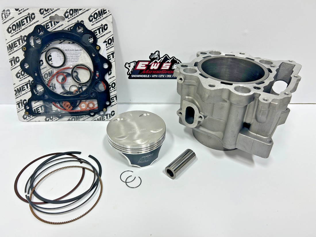 Yamaha Raptor 660 Cylinder, Wiseco Piston, Gasket Kit Top End Rebuild ...