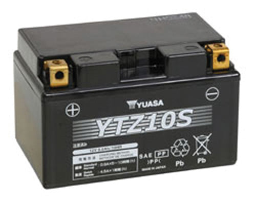 Yuasa Yuasa - YUAM7210A - Factory Activated Maintenance Free Battery, YTZ10S