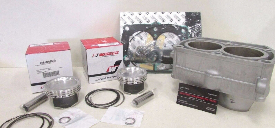 POLARIS RZR, RANGER 800 TOP END KIT WISECO PISTONS, CYLINDER, GASKETS 2011-2015