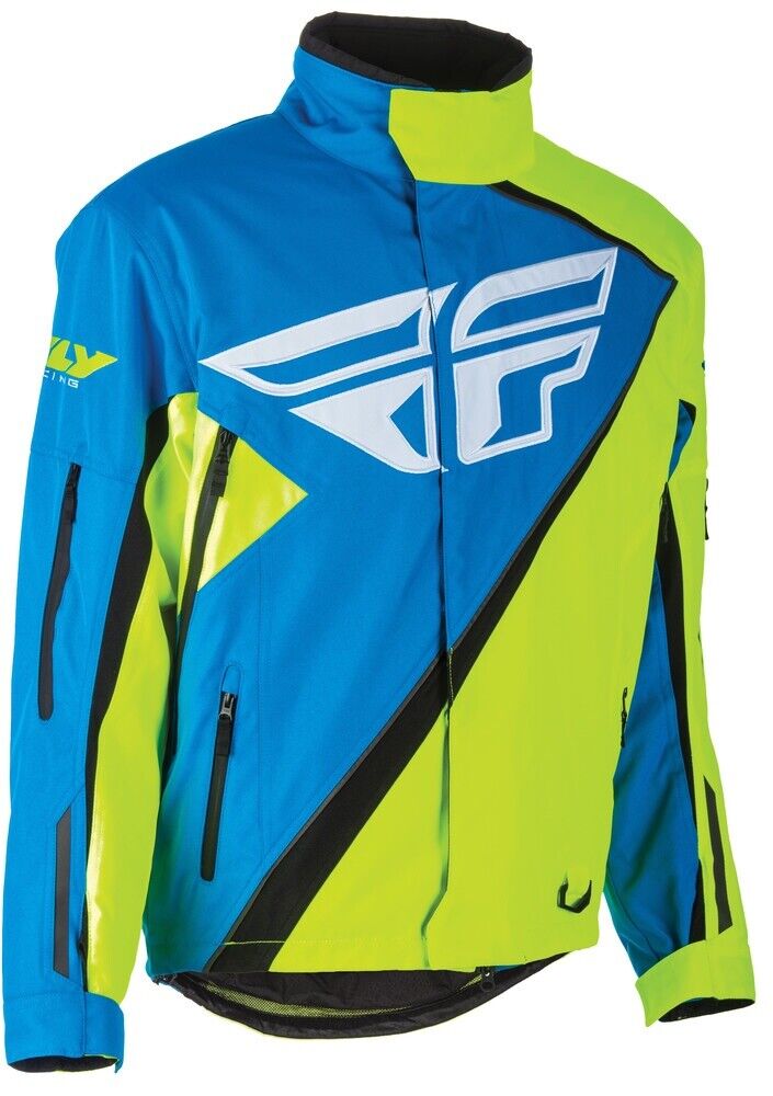 FLY RACING FLY SNX PRO JACKET BLUE/HI-VIS MD