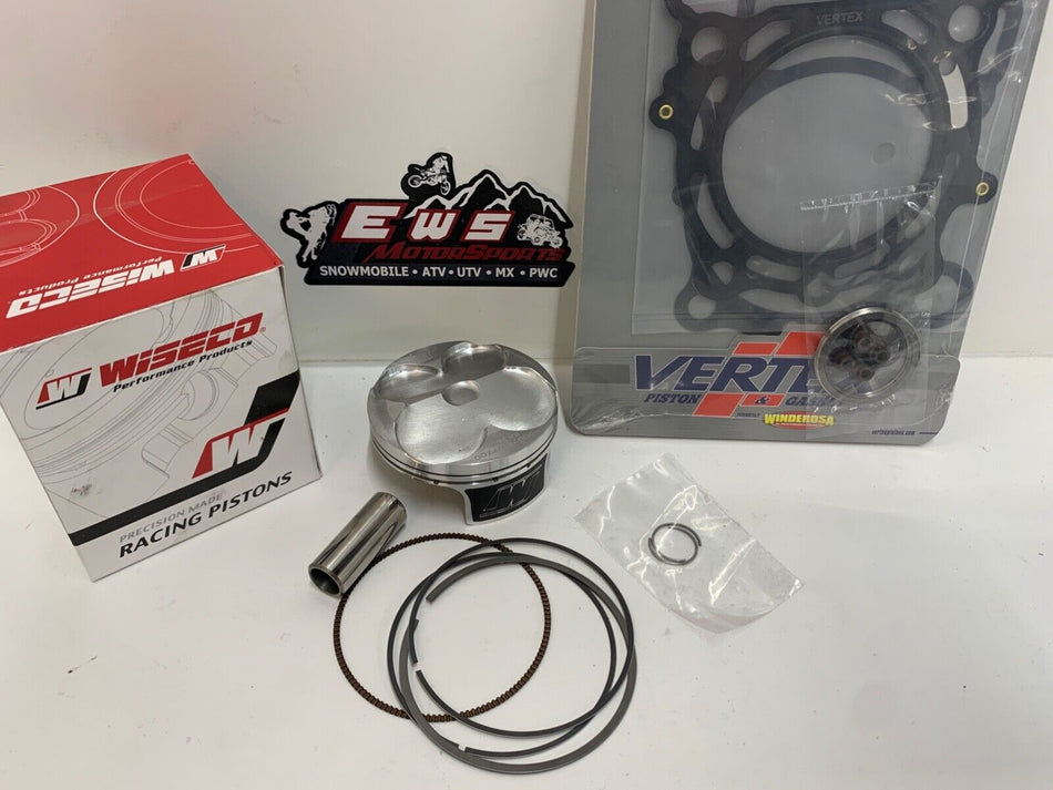 KAWASAKI KX 450F WISECO PISTON KIT 13:1 COMP 96MM GASKET KIT 2006-2008