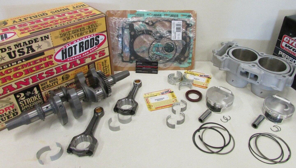 POLARIS RZR 1000 XP ENGINE REBUILD CRANKSHAFT, GASKETS, CYLINDER, PISTONS 14-16