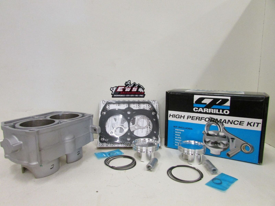 POLARIS RZR, RANGER 800 TOP END REBUILD CP PISTONS, CYLINDER, GASKETS 2005-2015