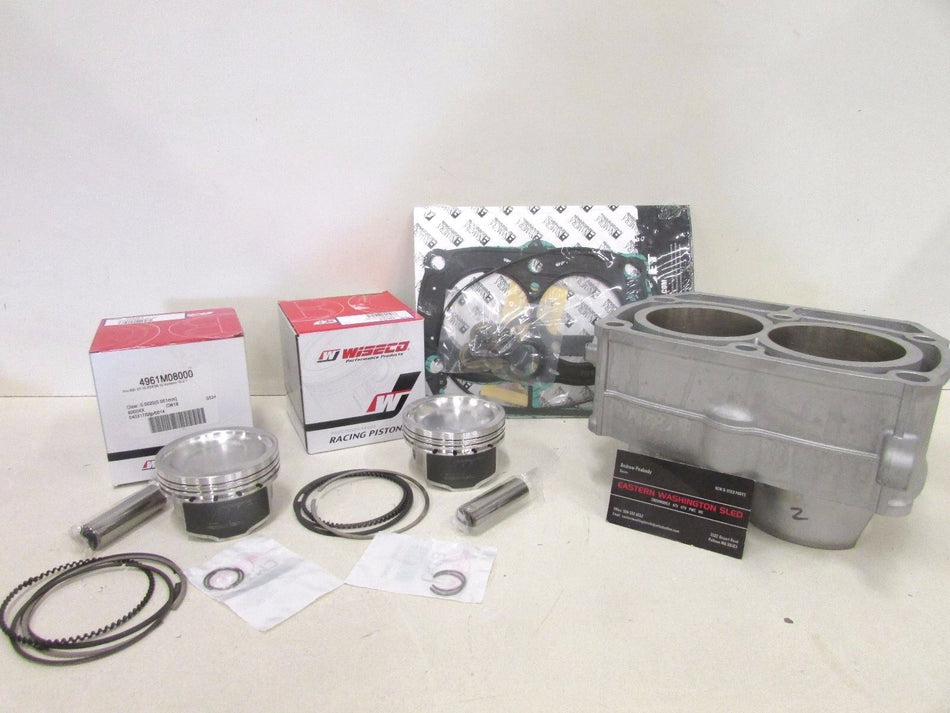 POLARIS RZR, RANGER 800 TOP END KIT WISECO PISTONS, CYLINDER, GASKETS 2005-2010