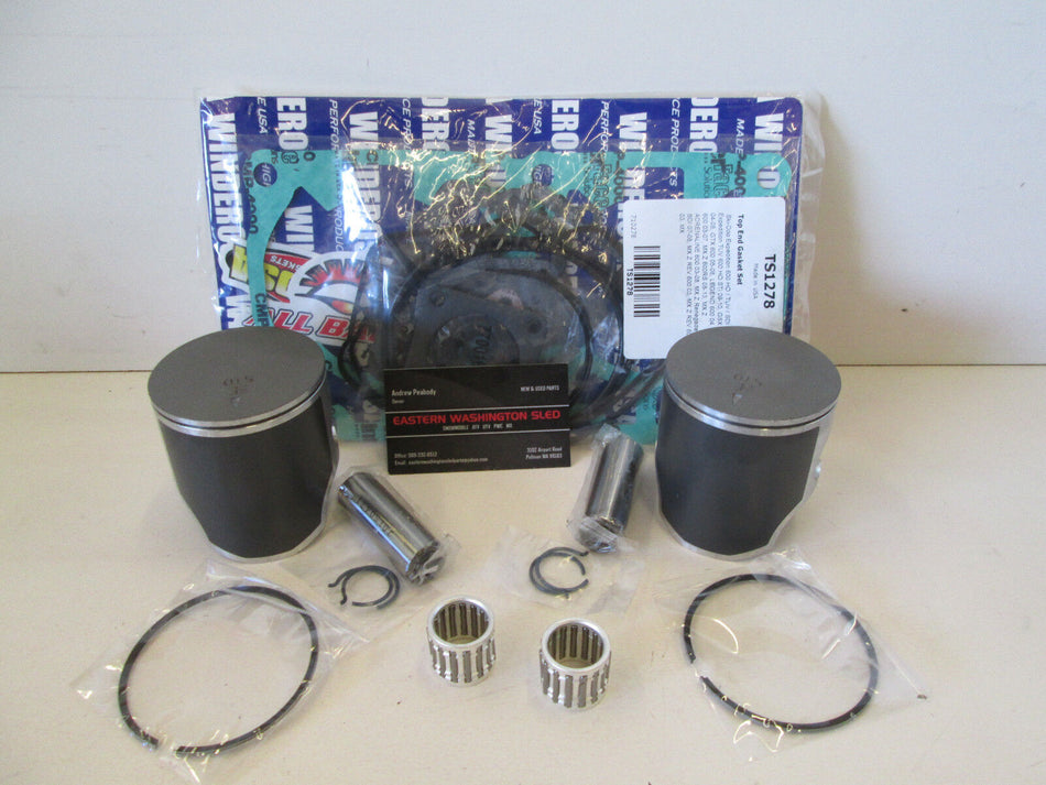 POLARIS RMK, SWITCHBACK EDGE 800 SPI PISTONS, GASKETS, BEARINGS 2000-2005