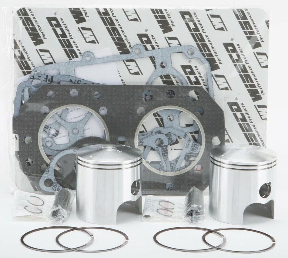 SEA DOO 657 CARB WISECO PISTON TOP END REBUILD KIT 1993-1996 78.5MM WK1117