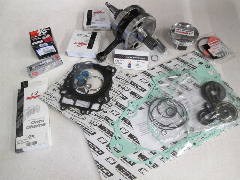 YAMAHA YZ 450F ENGINE REBUILD KIT, CRANKSHAFT, PISTON, GASKETS 2003-2005