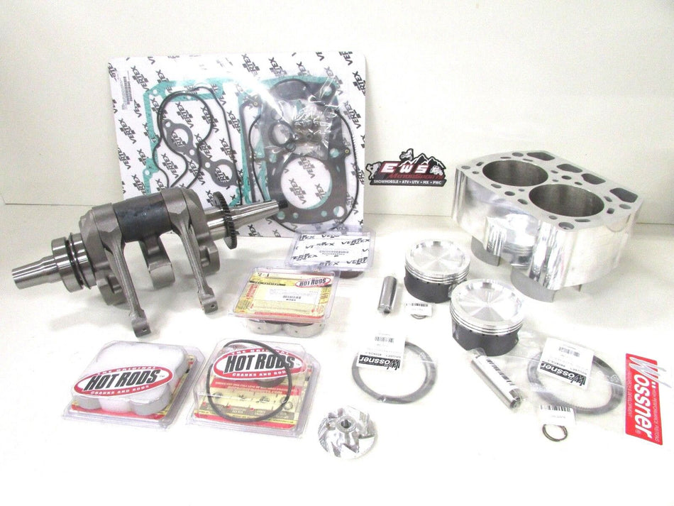 POLARIS RZR 800 BIG BORE +5MM 868CC CRANKSHAFT, CYLINDER,  PISTON, GASKETS