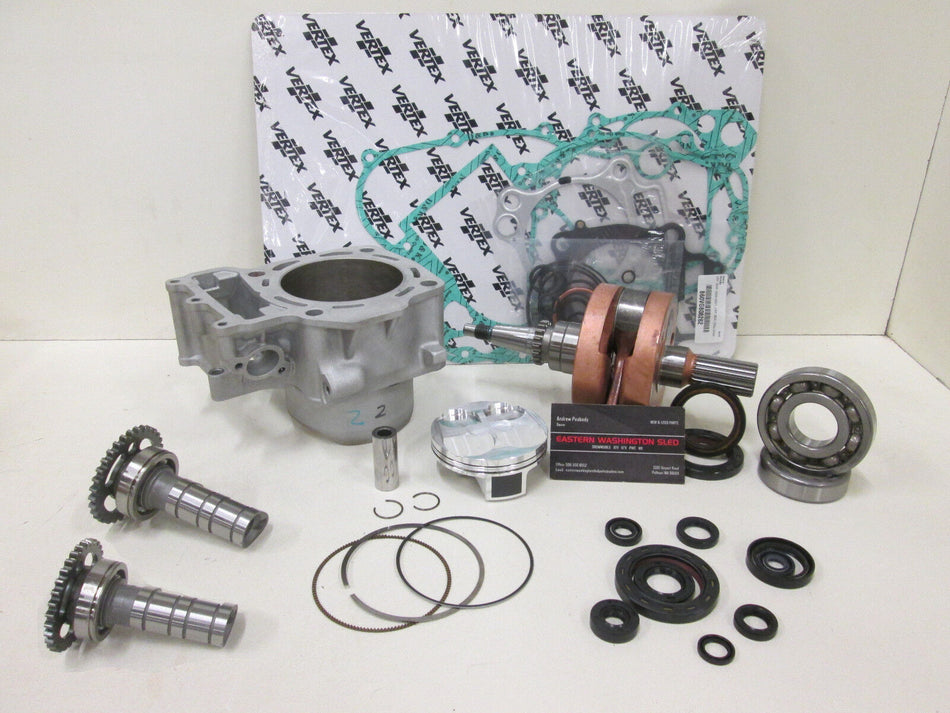 YAMAHA YZ 250F 285CC BIG BORE/STROKER ENGINE REBUILD KIT WITH STAGE 1 CAMS 14-15