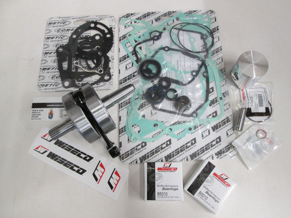 SUZUKI RM 65 WISECO ENGINE REBUILD KIT, CRANKSHAFT, PISTON, GASKETS 2003-2005