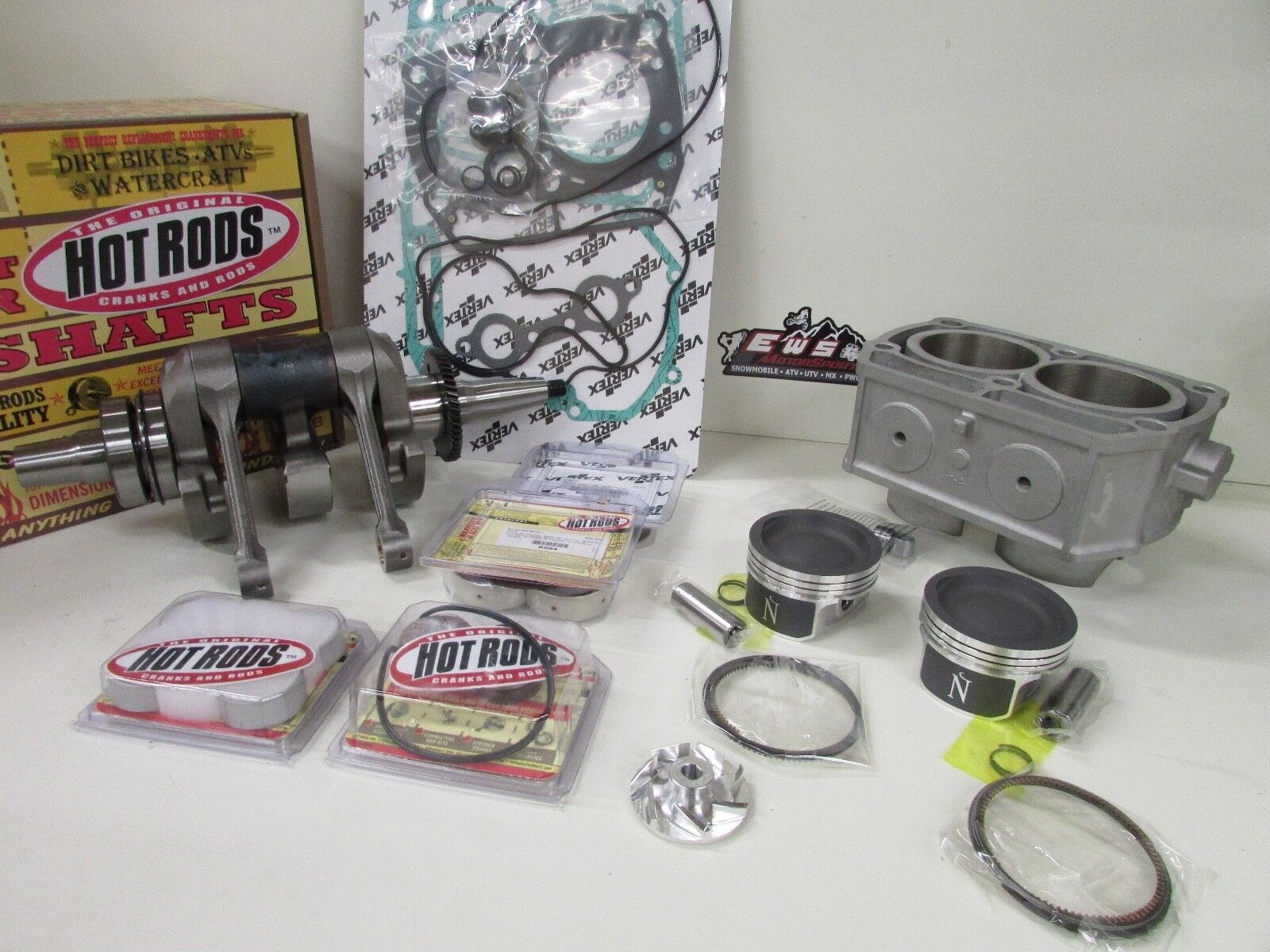 POLARIS SPORTSMAN, RZR, RANGER 800 ENGINE KIT CRANKSHAFT, CYLINDER 201 ...