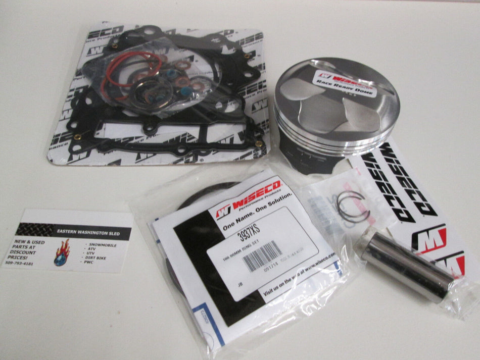 YAMAHA RAPTOR 700 WISECO TOP END REBUILD KIT 11:1 PISTON, GASKETS 103MM 06-14