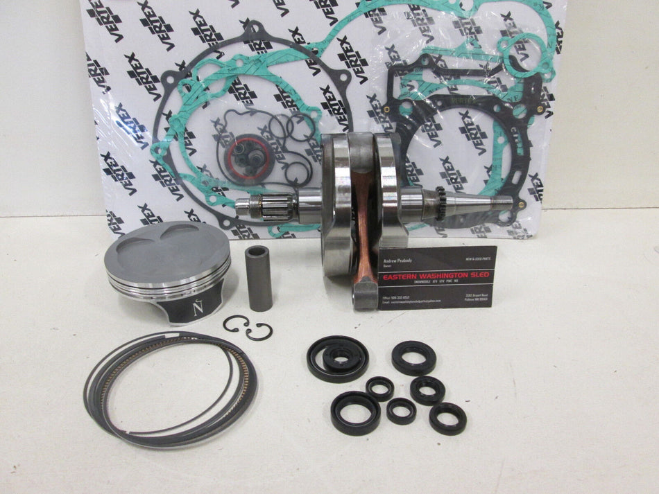 KTM 250 SX-F ENGINE REBUILD KIT 3MM STROCKER CRANK, NAMURA PISTON, GASKETS 05-10