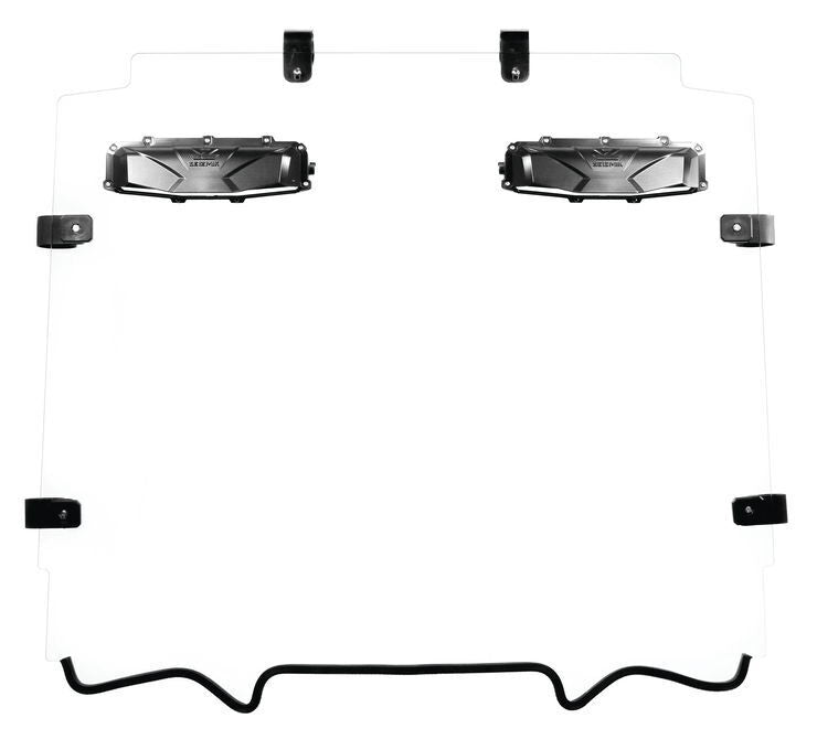 Seizmik 26103 Versa-Vent Windshield UV-Resistant Polycarbonate