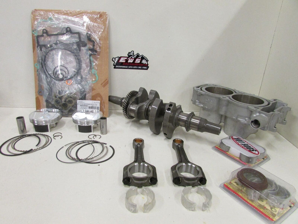 POLARIS RZR XP TURBO ENGINE REBUILD KIT CRANKSHAFT, CYLINDER, PISTONS