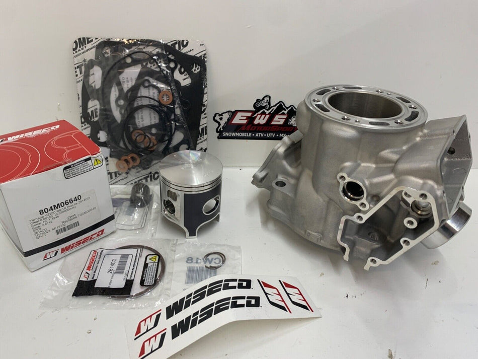 YAMAHA YZ 250 TOP END REBUILD KIT CYLINDER, WISECO PISTON, GASKETS 1999-2018