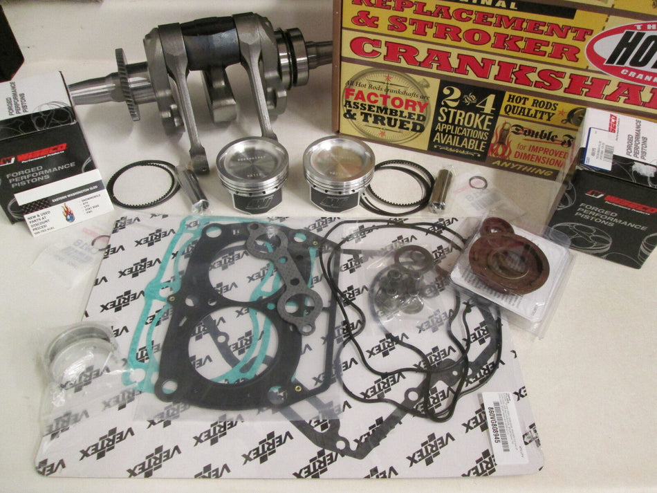 POLARIS RZR, RANGER 800 CRANKSHAFT, WISECO PISTONS, GASKETS ENGINE KIT 2011-2015