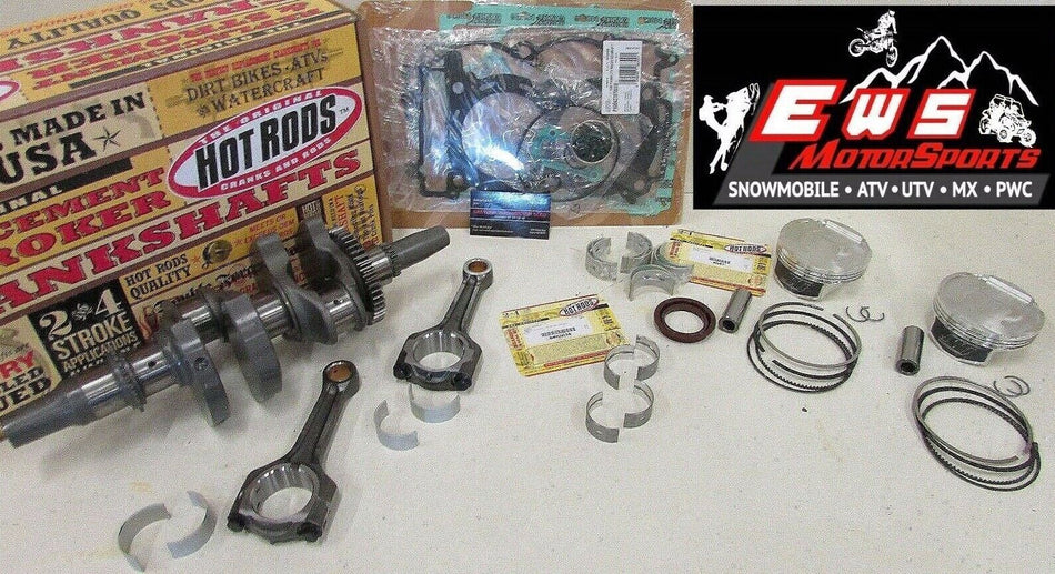 POLARIS RZR 1000 XP ENGINE REBUILD CRANKSHAFT, GASKETS, BEARINGS, PISTONS 14-17