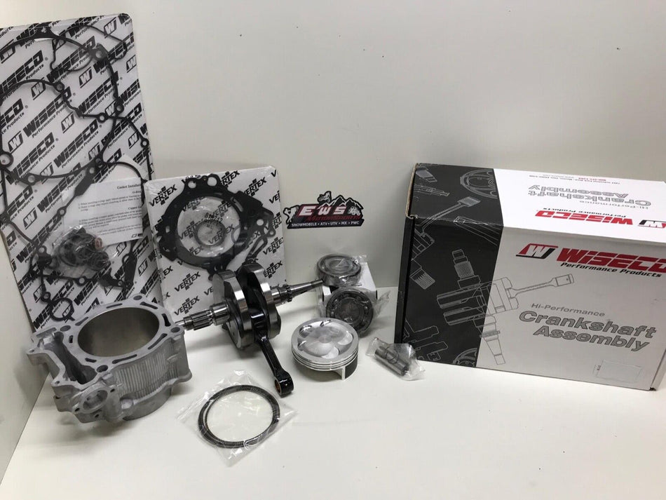 HONDA CRF 450R ENGINE REBUILD KIT, CYLINDER, PISTON, CRANKSHAFT 2002-2008