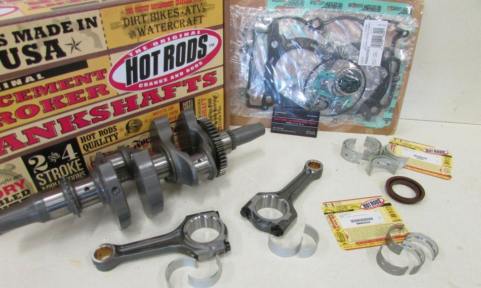 POLARIS SCRAMBLER 850 BOTTOM END REBUILD CRANKSHAFT, GASKETS, BEARINGS 2013