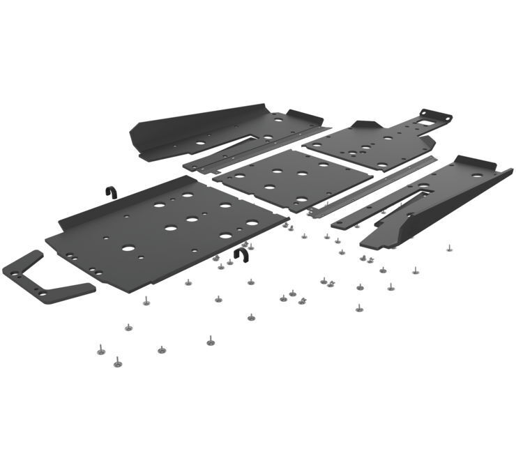 Seizmik 76-10165 KIT UHMW Skid Plate and Rock Sliders – EWS MotorSports
