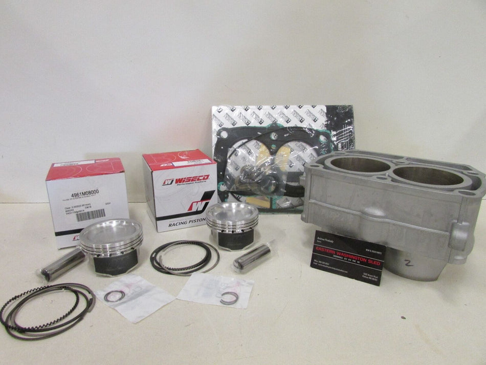 POLARIS RZR, RANGER 800 TOP END REBUILD 12.2:1 WISECO PISTONS, CYLINDER, GASKETS