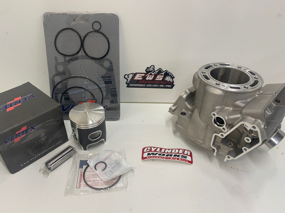 YAMAHA YZ 250 TOP END REBUILD KIT CYLINDER, VERTEX PISTON, GASKETS 1999-2018