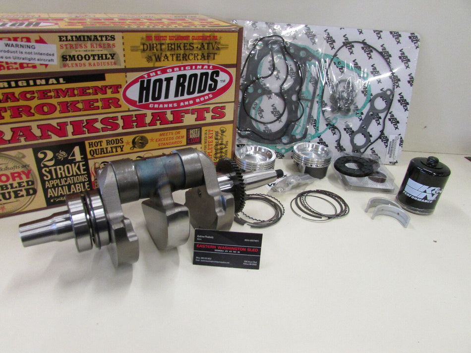POLARIS SPORTSMAN, RZR, RANGER 800 EFI CRANKSHAFT, PISTONS, GASKETS 2005-2015