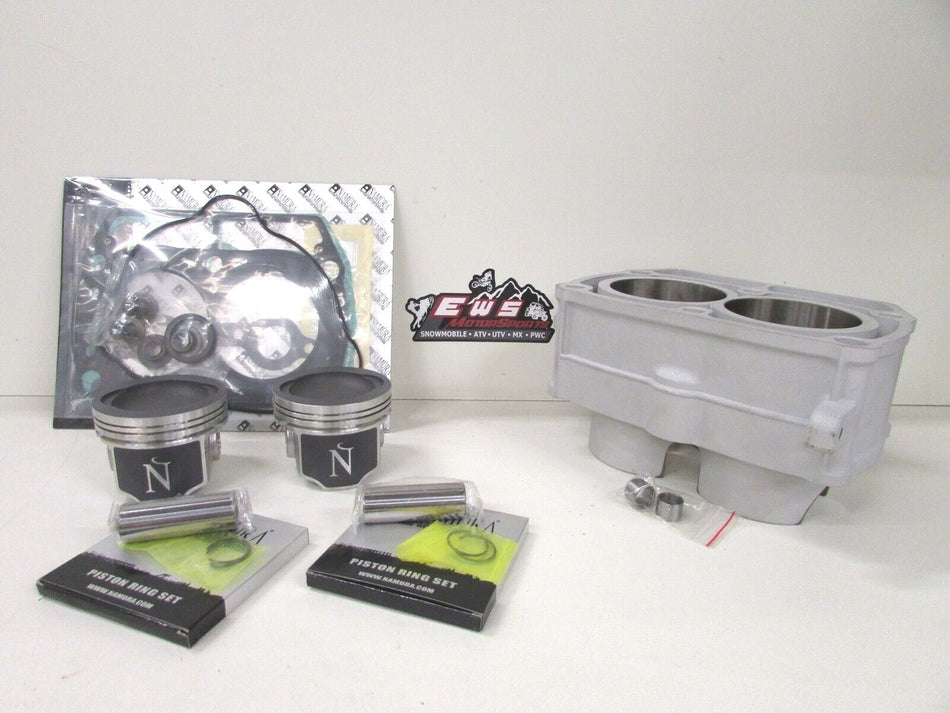 POLARIS RZR, SPORTSMAN 800 TOP END KIT NAMURA PISTONS, CYLINDER, GASKETS 05-10