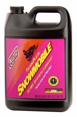 KLOTZ SYNTHETIC TC-W3 TECHNIPLATE 2 STROKE SNOWMOBILE OIL 1 GALLON