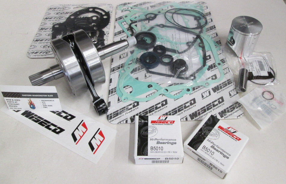 HONDA CR 125R WISECO ENGINE REBUILD KIT, CRANKSHAFT, PISTON, GASKETS 2005-2007