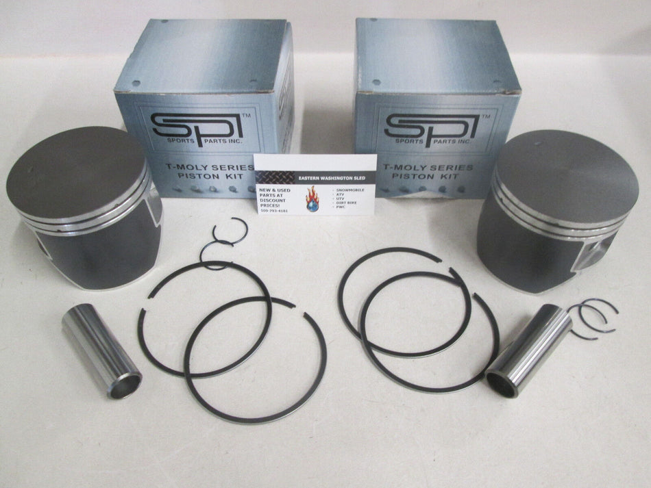 POLARIS ASSAULT, RMK PRO 800 SPI TEFLON COATED PISTONS (SET OF TWO) 2011-2015