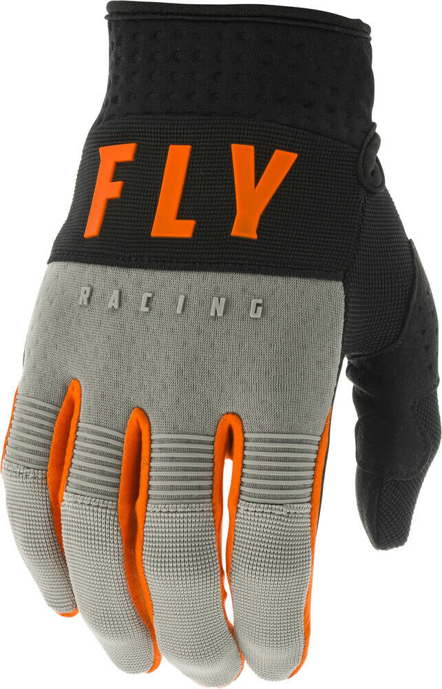 FLY RACING F-16 GLOVES GREY/BLACK/ORANGE SZ 12