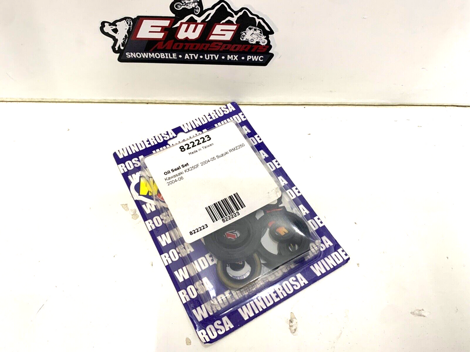 KAWSAKI KX 250F WINDEROSA ENGINE OIL SEAL KIT 2004-2005